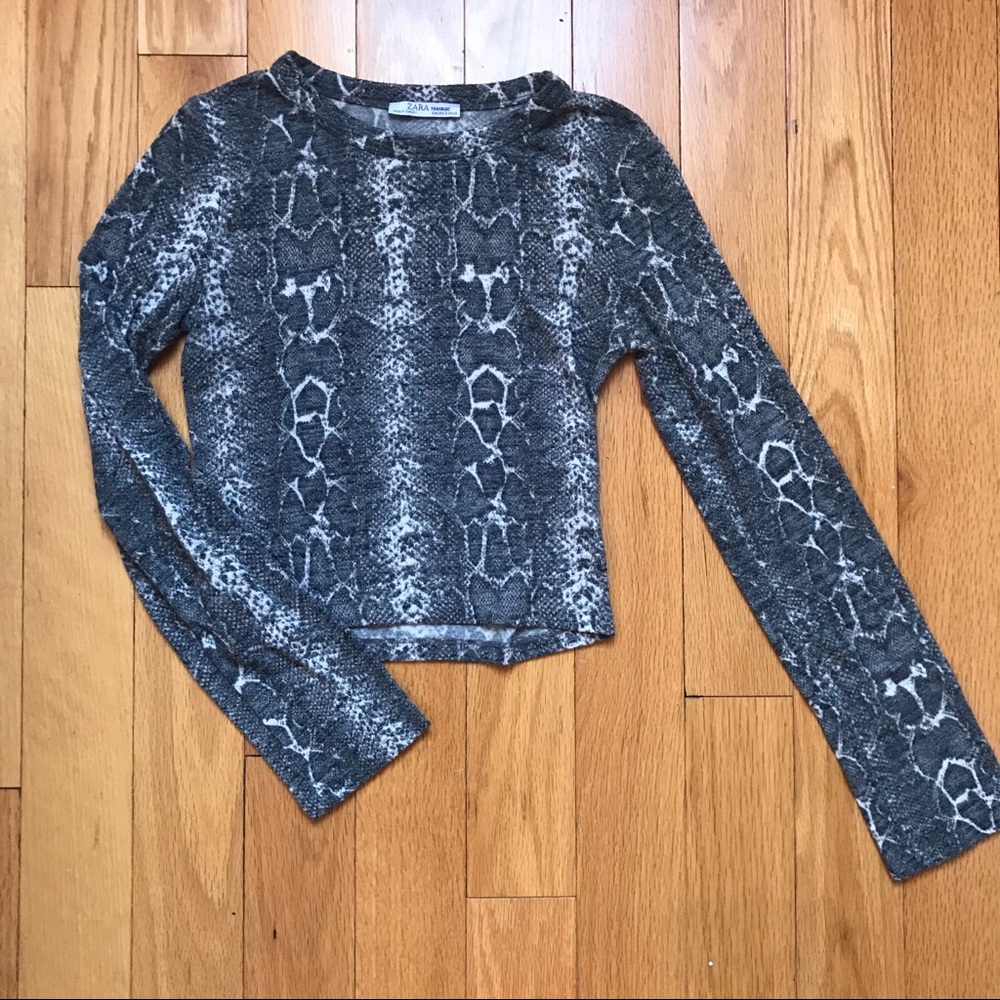 Snake Skin Long Sleeve - Zara